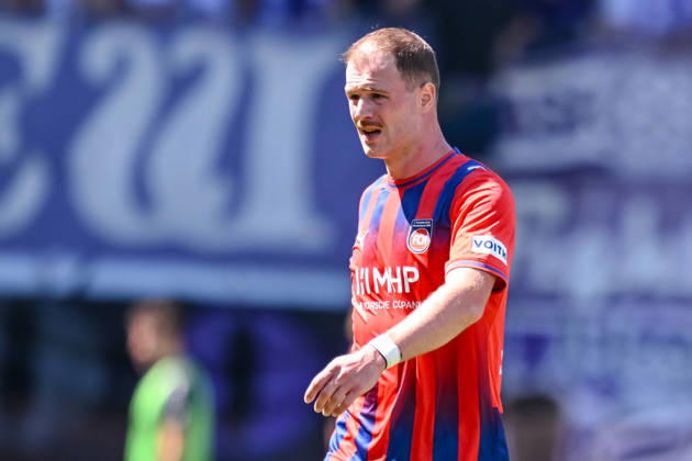 Budu Siwsiwadse (1. FC Heidenheim 1846) gestikuliert, gestik waehrend des spiels der 2. Bundesliga zwischen 1. FC Heidenheim und VfL Osnabrueck, Voith-Arena am 08. August 2026 in Heidenheim an der Brenz, Deutschland. (Foto von Harry Langer DeFodi Images) +++ Budu Siwsiwadse (1. FC Heidenheim 1846) gestures during the 2nd Bundesliga match between 1. FC Heidenheim and VfL Osnabrueck at Voith-Arena on August 8, 2026 in Heidenheim an der Brenz, Germany. (Photo by Harry Langer DeFodi Images) DFB DFL REGULATIONS PROHIBIT ANY USE OF PHOTOGRAPHS AS IMAGE SEQUENCES AND OR QUASI-VIDEO. (Photo by Harry Langer DeFodi Images) DFB DFL REGULATIONS PROHIBIT ANY USE OF PHOTOGRAPHS AS IMAGE SEQUENCES AND OR QUASI-VIDEO. -