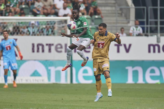 Brack Super League 2026 2027 FC St. Gallen 1879 vs. FC Luzern, St. Gallen, Schweiz St. Gallen, Schweiz, 9. August 2026. Aliou Baldà während des Brack Super League Spiels FC St. Gallen 1879 gegen FC Luzern in St. Gallen.