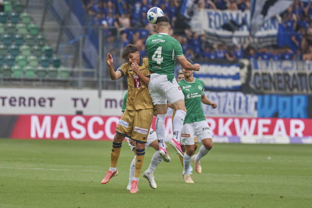 Brack Super League 2026 2027 FC St. Gallen 1879 vs. FC Luzern, St. Gallen, Schweiz St. Gallen, Schweiz, 9. August 2026. Jozo Stanic während des Brack Super League Spiels FC St. Gallen 1879 gegen FC Luzern in St. Gallen.