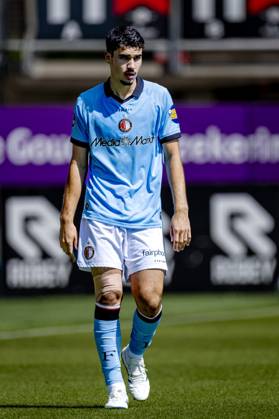 ROTTERDAM - SC Feyenoord Rotterdam forward Shaqueel van Persie during the Vriendenloterij Eredivisie match between Sparta and Feyenoord at Stadion Het Kasteel on August 9, 2026 in Rotterdam, the Netherlands. (Photo by DeFodi Images) -