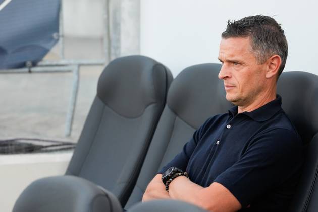 VELSEN-ZUID , 14-08-2026 , BUKO Stadion , season 2026 2027 , Dutch Eredivisie football , match between Telstar and Sparta Rotterdam , Picture shows Sparta Rotterdam coach Rogier Meijer Telstar - Sparta x205709258x Copyright: