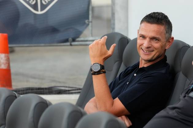 VELSEN-ZUID , 14-08-2026 , BUKO Stadion , season 2026 2027 , Dutch Eredivisie football , match between Telstar and Sparta Rotterdam , Picture shows Sparta Rotterdam coach Rogier Meijer Telstar - Sparta x205709262x Copyright: