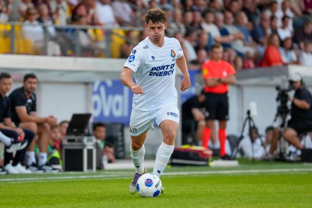 VELSEN-ZUID , 14-08-2026 , BUKO Stadion , season 2026 2027 , Dutch Eredivisie football , match between Telstar and Sparta Rotterdam , Picture shows Telstar player Patrick Brouwer Telstar - Sparta x205710296x Copyright: