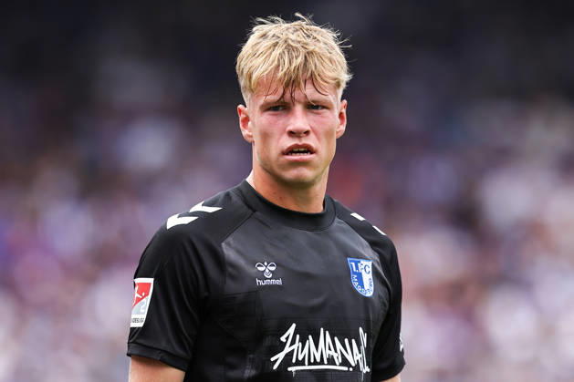 2026.08.15, xkwix, Fußball, 2. Bundesliga, VfL Osnabrück - 1. FC Magdeburg, Stadion an der Bremer Brücke, 2.Spieltag, Saison 2026 2027: Luka Hyrylaeinen (1. FC Magdeburg 38) DFB regulations prohibit any use of photographs as image sequences and or quasi-video. Photo: xKamilxWilkowskixPressefotoKochx Niedersachsen Deutschland
