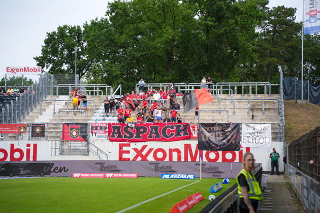 Deutschland: Fussball, 3. Liga, 2. Spieltag, Hänsch-Arena, SV Meppem vs. SG Sonnenhof-Großaspach: Aspach Fans Copyright: xMichelxWittex