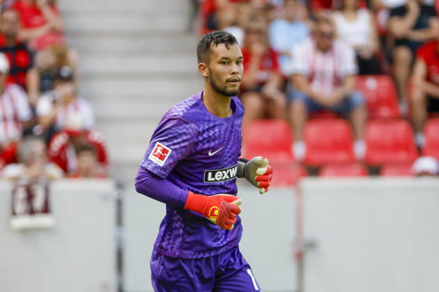 Mio Backhaus (SC Freiburg, 01) , Deutschland, Fussball, Testspiel, 2026 2027, SC Freiburg vs. Crystal Palace, 15.08.2026, Freiburg im Breisgau Europa-Park Stadion Deutschland Copyright: xGrantxHubbsx