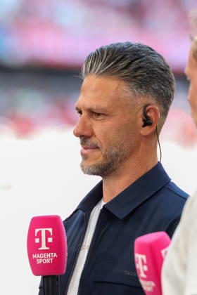 Martin Demichelis (RB Leipzig, Chef-Trainer) beim Interview vor dem Spiel, GER, FC Bayern Muenchen vs. RB Leipzig, Fussball, Telekom Cup, Testspiel, Saison 2026 2027, 15.08.2026, GER, FC Bayern Muenchen vs. RB Leipzig, Fussball, Telekom Cup, Testspiel, Saison 2026 2027, 15.08.2026 Muenchen Copyright: xEibner-Pressefoto JennixMaulx EP_JML