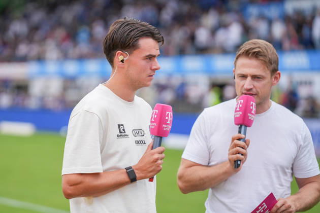 Deutschland: Fussball, 3. Liga, 2. Spieltag, Hänsch-Arena, SV Meppem vs. SG Sonnenhof-Großaspach: Jonas Fedl (SV Meppen, 5) bei Magenta Copyright: xMichelxWittex