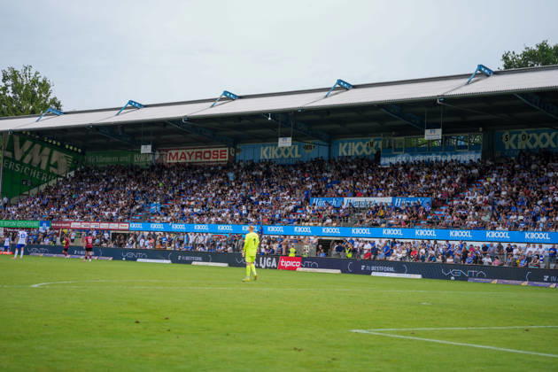 Deutschland: Fussball, 3. Liga, 2. Spieltag, Hänsch-Arena, SV Meppem vs. SG Sonnenhof-Großaspach: 8.402 Zuschauer in der Hänsch-Arena Copyright: xMichelxWittex