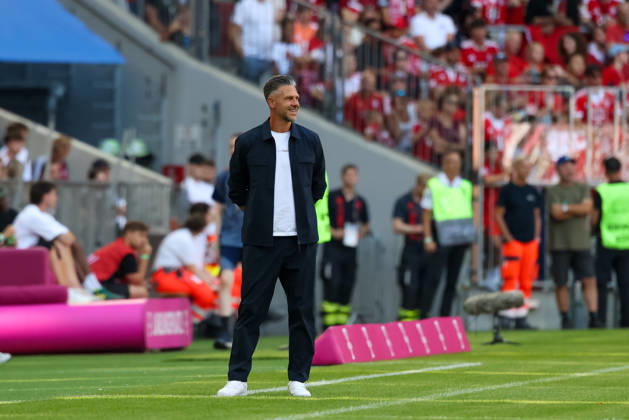 Martin Demichelis (RB Leipzig, Chef-Trainer), GER, FC Bayern Muenchen vs. RB Leipzig, Fussball, Telekom Cup, Testspiel, Saison 2026 2027, 15.08.2026, GER, FC Bayern Muenchen vs. RB Leipzig, Fussball, Telekom Cup, Testspiel, Saison 2026 2027, 15.08.2026 Muenchen Copyright: xEibner-Pressefoto JennixMaulx EP_JML