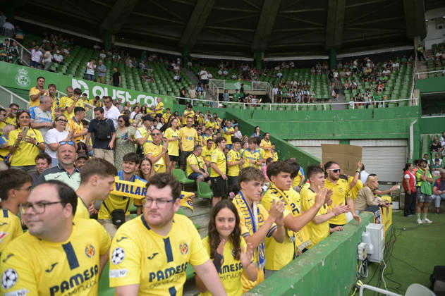 ESP: LaLiga EA Sports Racing Santander v Villarreal CF fans of villarreal during LaLiga EA Sports between Racing Santander v Villarreal CF played at Campos de de El Sardinero Stadium in Cantabria on August 16, 2026 in Spain Spain Futbol Copyright: xAlbertoxLosax xAgenciaxLOFx