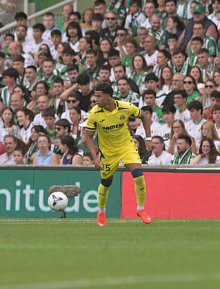 ESP: LaLiga EA Sports Racing Santander v Villarreal CF Santiago Mourino of Villarreal during LaLiga EA Sports between Racing Santander v Villarreal CF played at Campos de de El Sardinero Stadium in Cantabria on August 16, 2026 in Spain Spain Futbol Copyright: xAlbertoxLosax xAgenciaxLOFx