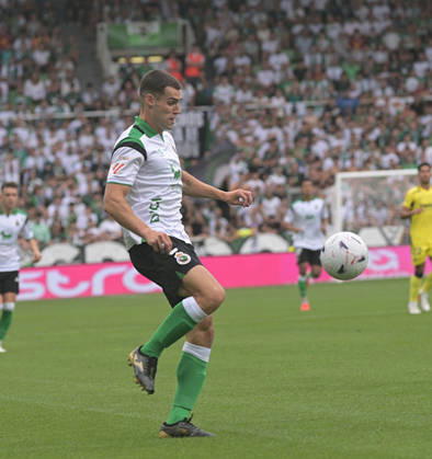 ESP: LaLiga EA Sports Racing Santander v Villarreal CF Alvaro Mantilla of Racing de Santander during LaLiga EA Sports between Racing Santander v Villarreal CF played at Campos de de El Sardinero Stadium in Cantabria on August 16, 2026 in Spain Spain Futbol Copyright: xAlbertoxLosax xAgenciaxLOFx
