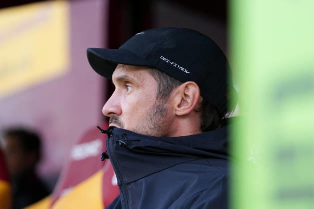 Julian Schuster (SC Freiburg, Trainer) , Schottland, Fussball, UEFA Conference League, Play-offs, Hinspiel, 2026 2027, Motherwell FC vs. SC Freiburg, 20.08.2026, Fir Park Stadium, Motherwell Motherwell Fir Park Stadium North Lanarkshire Schottland Copyright: xArnexAmbergx