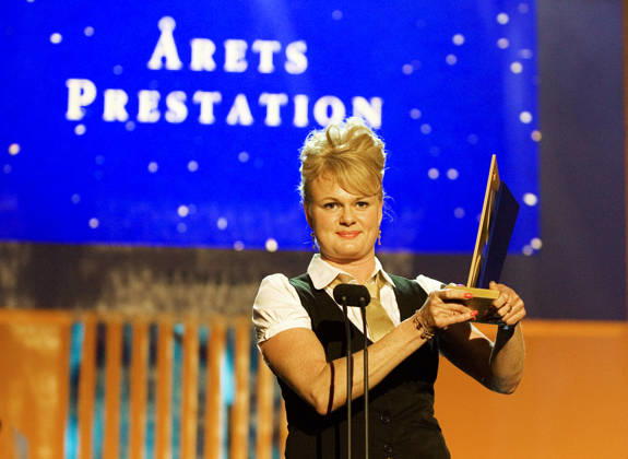 Gala, Idrott, Idrottsgalan, Årets Prestation: Lag Anette Norberg, Curling Stockholm Sverige Copyright: xBjörnxTillyx