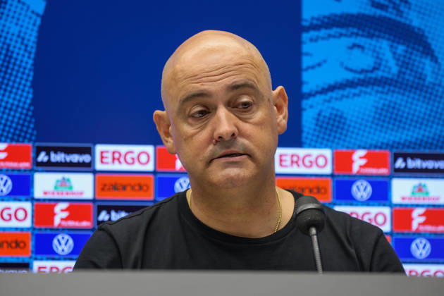 Rui Mota (Cheftrainer SV Waldhof Mannheim) Fussball: DFB-Pokal, 1. Runde, SV Waldhof Mannheim vs. 1. FC Kaiserslautern am 21.08.2026 in Mannheim (Carl-Benz-Stadion), Deutschland Mannheim Carl-Benz-Stadion Deutschland Copyright: xFranzxReindelx