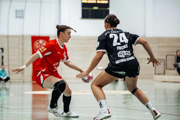 LIsa Fuchs (SG Nuertingen-Zizishausen, 24) GER, 1. FSV Mainz 05 vs. SG Nuertingen-Zizishausen, DHB Pokal Frauen, Bundesliga, 1. Spieltag, Saison 2026 2027, 21.08.2026 Eibner-Pressefoto Attila Ziga GER, 1. FSV Mainz 05 vs. SG Nuertingen-Zizishausen, DHB Pokal Frauen, Bundesliga, 1. Spieltag, Saison 2026 2027, 21.08.2026 Mainz Copyright: xEibner-Pressefotox EP_AZA