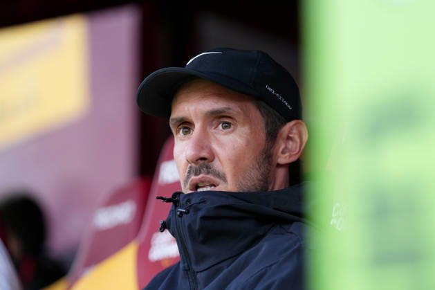 Julian Schuster (SC Freiburg, Trainer) , Schottland, Fussball, UEFA Conference League, Play-offs, Hinspiel, 2026 2027, Motherwell FC vs. SC Freiburg, 20.08.2026, Fir Park Stadium, Motherwell Motherwell Fir Park Stadium North Lanarkshire Schottland Copyright: xArnexAmbergx