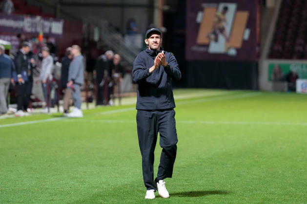 Julian Schuster (SC Freiburg, Trainer) , Schottland, Fussball, UEFA Conference League, Play-offs, Hinspiel, 2026 2027, Motherwell FC vs. SC Freiburg, 20.08.2026, Fir Park Stadium, Motherwell Motherwell Fir Park Stadium North Lanarkshire Schottland Copyright: xArnexAmbergx