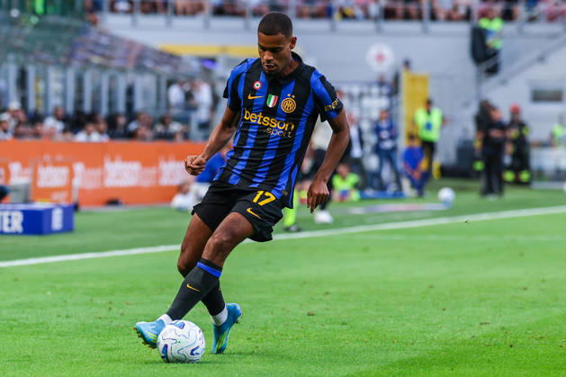 Andy Diouf of FC Internazionale seen in action during Serie A 2026 27 football match between FC Internazionale and AC Monza Italy Copyright: xBEAUTIFULxSPORTS Carabellix