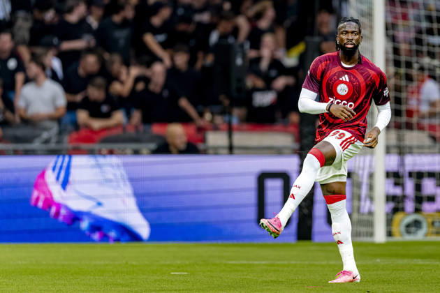 AMSTERDAM AFC Ajax Amsterdam forward Toluwalase Arokodare during the UEFA Conference League at the Johan Cruijff ArenA on 27 August 2026 in Amsterdam, the Netherlands. (Photo by DeFodi Images) -