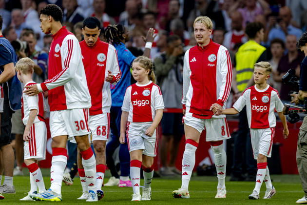 AMSTERDAM AFC Ajax Amsterdam midfielder Julian Brandt during the UEFA Conference League at the Johan Cruijff ArenA on 27 August 2026 in Amsterdam, the Netherlands. (Photo by DeFodi Images) -