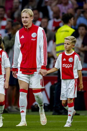AMSTERDAM AFC Ajax Amsterdam midfielder Julian Brandt during the UEFA Conference League at the Johan Cruijff ArenA on 27 August 2026 in Amsterdam, the Netherlands. (Photo by DeFodi Images) -