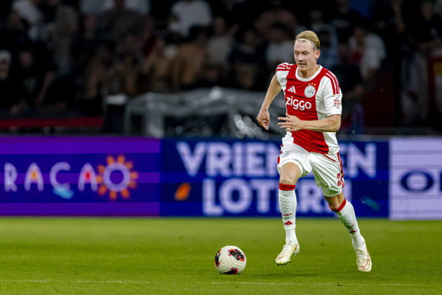 AMSTERDAM AFC Ajax Amsterdam midfielder Julian Brandt during the UEFA Conference League at the Johan Cruijff ArenA on 27 August 2026 in Amsterdam, the Netherlands. (Photo by DeFodi Images) -