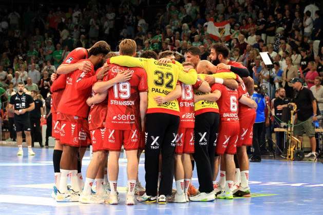 27.08.2026, GER Deutschland, Handball, 1.Bundesliga, 27.08.2026, Saison 2026 2027, Berlin, Fuechse Berlin vs Melsungen Melsunger-Spielerkreis Berlin Max-Schmeling-Halle Berlin Deutschland Copyright: xNordphotox xEnglerx