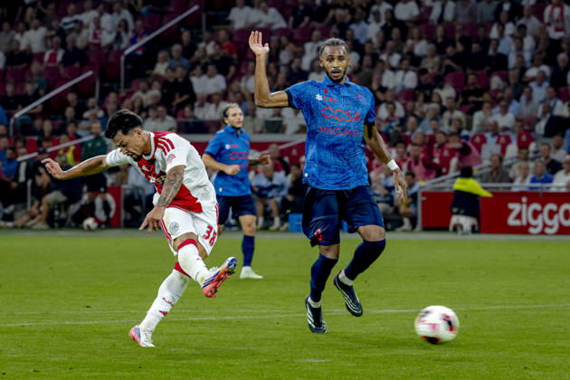 AMSTERDAM AFC Ajax Amsterdam forward Marcos Leonardo during the UEFA Conference League at the Johan Cruijff ArenA on 27 August 2026 in Amsterdam, the Netherlands. (Photo by DeFodi Images) -