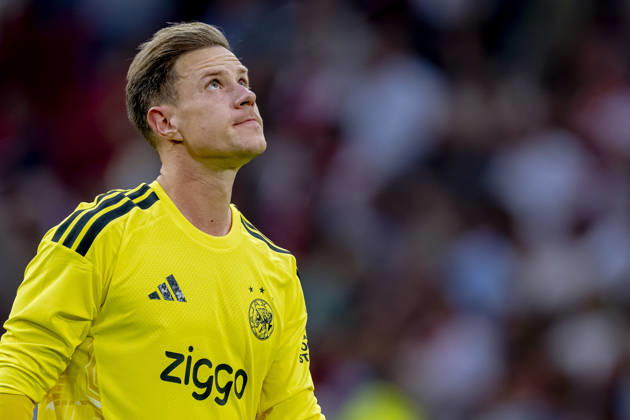 AMSTERDAM AFC Ajax Amsterdam goalkeeper Marc ter Stegen during the UEFA Conference League at the Johan Cruijff ArenA on 27 August 2026 in Amsterdam, the Netherlands. (Photo by DeFodi Images) -