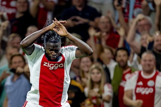 AMSTERDAM AFC Ajax Amsterdam forward Toluwalase Arokodare during the UEFA Conference League at the Johan Cruijff ArenA on 27 August 2026 in Amsterdam, the Netherlands. (Photo by DeFodi Images) -