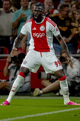 AMSTERDAM AFC Ajax Amsterdam forward Toluwalase Arokodare during the UEFA Conference League at the Johan Cruijff ArenA on 27 August 2026 in Amsterdam, the Netherlands. (Photo by DeFodi Images) -