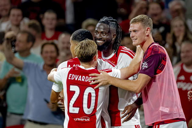 AMSTERDAM AFC Ajax Amsterdam forward Toluwalase Arokodare during the UEFA Conference League at the Johan Cruijff ArenA on 27 August 2026 in Amsterdam, the Netherlands. (Photo by DeFodi Images) -
