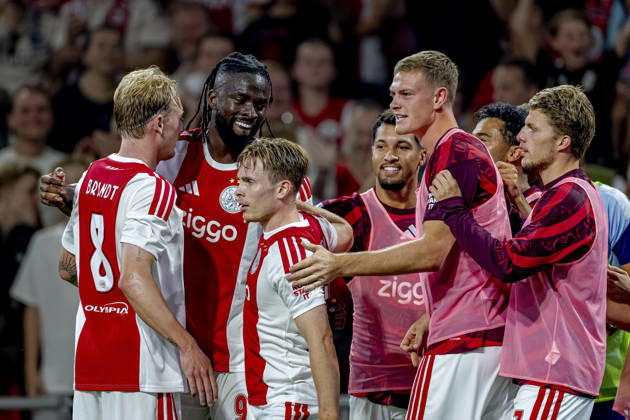 AMSTERDAM AFC Ajax Amsterdam forward Toluwalase Arokodare during the UEFA Conference League at the Johan Cruijff ArenA on 27 August 2026 in Amsterdam, the Netherlands. (Photo by DeFodi Images) -