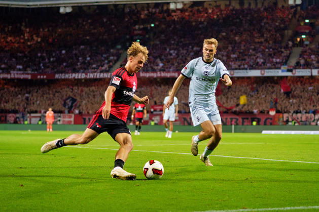 Tim Janisch (1. FC Nuernberg, 32), GER, 1. FC Nuernberg vs. Arminia Bielefeld, Fussball, 2. Bundesliga, 3. Spieltag, Saison 2026 2027, 29.08.2026, DFL REGULATIONS PROHIBIT ANY USE OF PHOTOGRAPHS AS IMAGE SEQUENCES AND OR QUASI-VIDEO, GER, 1. FC Nuernberg vs. Arminia Bielefeld, Fussball, 2. Bundesliga, 3. Spieltag, Saison 2026 2027, 29.08.2026 Nuernberg Copyright: xEibner-Pressefoto MaxxVogelx EP_MVL