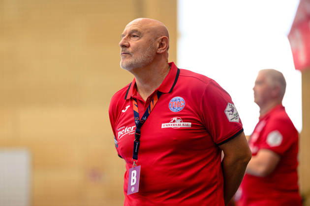 Herbert Mueller (Thueringer HC, Trainer) GER, Thueringer HC gegen Buxtehuder SV, Handball, Alsco Handball Bundesliga Frauen, Saison 2026 2027, 1. Spieltag, Sonntag, 15.00 Uhr, 30.08.2026 GER, Thueringer HC gegen Buxtehuder SV, Handball, Alsco Handball Bundesliga Frauen, Saison 2026 2027, 1. Spieltag, Sonntag, 15.00 Uhr, 30.08.2026 Bad Langensalza Copyright: xMartinxHerbstx