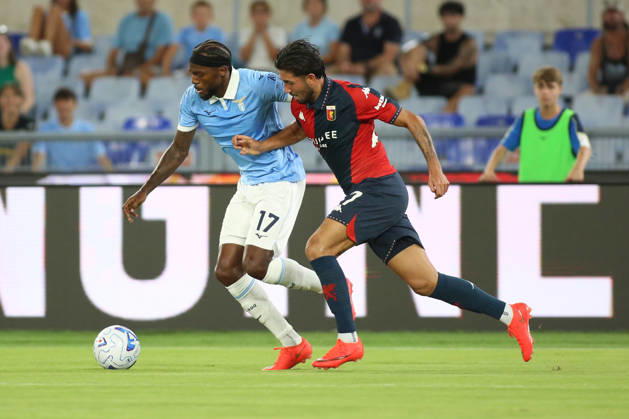 IPA87946911 - Nuno Tavares of Societa Sportiva Lazio is in action during the 2026 2027 Serie A match between S.S. Lazio and Genoa C.F.C. at the Stadio Olimpico in Rome, Italy. Copyright: xMatteoxCassoni IPAxSportx xx 87946911