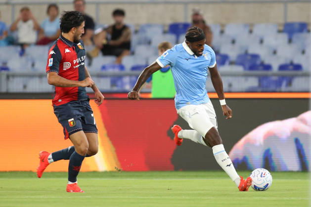 IPA87947054 - Nuno Tavares of Società Sportiva Lazio is in action during the 2026–2027 Serie A match between S.S. Lazio and Genoa C.F.C. at the Stadio Olimpico in Rome, Italy. Copyright: xMatteoxCassoni IPAxSportx xx 87947054