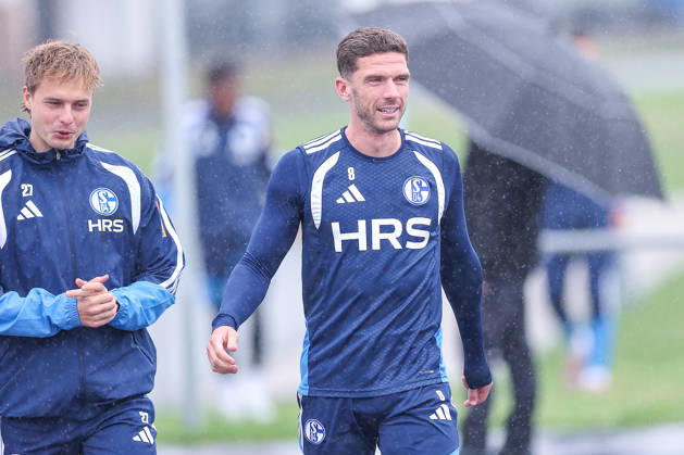 03.09.2026, Fussball, Training des FC Schalke 04. Robin Gosens (FC Schalke 04) Gelsenkirchen Trainingsgelände FC Schalke 04 NRW Deutschland xRHR-FOTO YYx Copyright: RHR-FOTOx RHR-FOTO YY