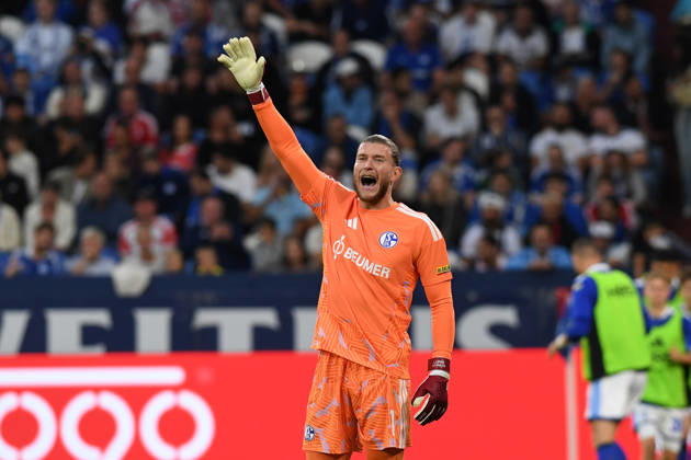 Torwart Loris Karius (FC Schalke 04) gestikuliert, gestik waehrend des Spiels der 1. Bundesliga zwischen FC Schalke 04 und FC Bayern Muenchen, Veltins-Arena am 05. September 2026 in Gelsenkirchen, Deutschland. (Foto von Ralf Treese DeFodi Images) +++ Torwart Loris Karius (FC Schalke 04) gestures during the Bundesliga match between FC Schalke 04 and FC Bayern Muenchen at Veltins-Arena on September 5, 2026 in Gelsenkirchen, Germany. (Photo by Ralf Treese DeFodi Images) DFB DFL REGULATIONS PROHIBIT ANY USE OF PHOTOGRAPHS AS IMAGE SEQUENCES AND OR QUASI-VIDEO. (Photo by Ralf Treese DeFodi Images) -