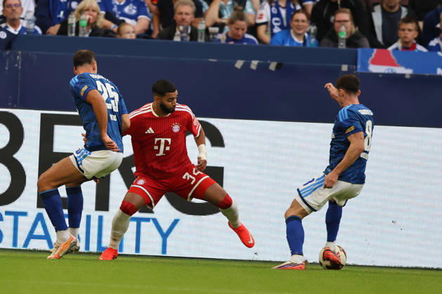 Ismael Saibari (FC Bayern München) beim Spiel der 1. Bundesliga (Saison 2026 27) FC Schalke 04 - FC Bayern München - Copyright: Thomas Pakusch
