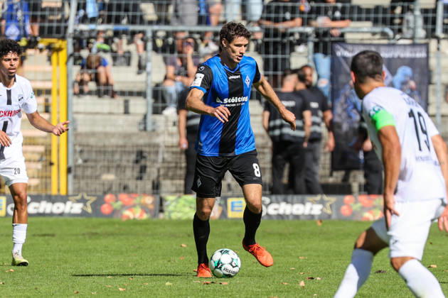 Maximilian Thalhammer (SV Waldhof Mannheim, 8) Fussball: 3. Liga, 4. Spieltag, SV Waldhof Mannheim vs. SC Verl am 05.09.2026 in Mannheim (Carl-Benz-Stadion), Deutschland Mannheim Carl-Benz-Stadion Deutschland Copyright: xFranzxReindelx