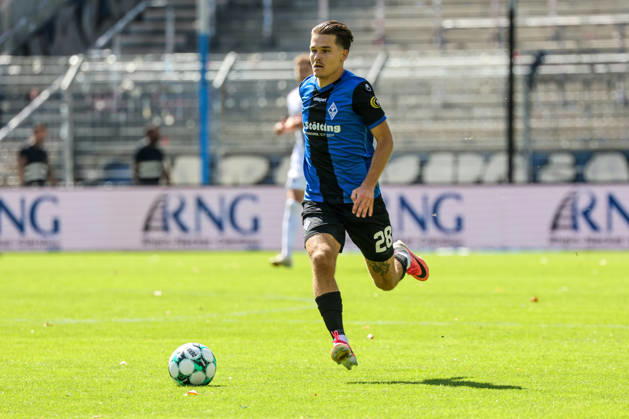 Diego Michel (SV Waldhof Mannheim, 28) Fussball: 3. Liga, 4. Spieltag, SV Waldhof Mannheim vs. SC Verl am 05.09.2026 in Mannheim (Carl-Benz-Stadion), Deutschland Mannheim Carl-Benz-Stadion Deutschland Copyright: xFranzxReindelx