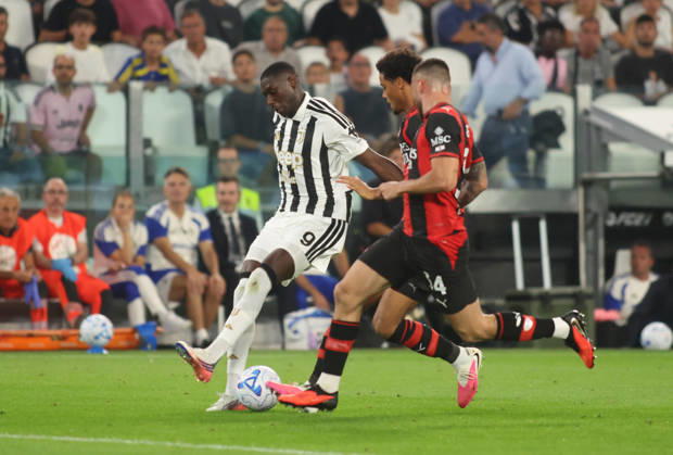 IPA88213865 - Randal Kolo Muani of Juventus FC during the Italian Serie A 2026–27 season soccer match between Juventus FC and AC Milan on September 6, 2026, at Allianz Stadium in Turin, Italy. Photo by Nderim KACELI Copyright: xNderimxKaceli IPAxSportx xx 88213865