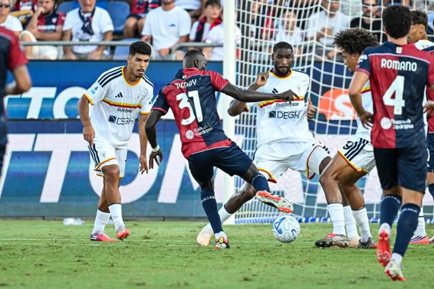 IPA88246607 - Paul Mendy of Cagliari Calcio during the Cagliari Calcio vs. US Lecce match in the Italian Serie A soccer league in Cagliari, Italy, on September 7, 2026 Copyright: xLuigixCanu IPAxSportx xx IPA88246607