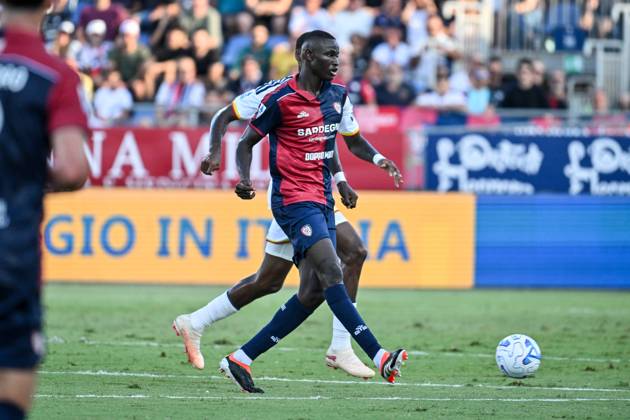 IPA88246609 - Paul Mendy of Cagliari Calcio during the Cagliari Calcio vs. US Lecce Italian Serie A soccer match in Cagliari, Italy, on September 7, 2026 Copyright: xLuigixCanu IPAxSportx xx IPA88246609