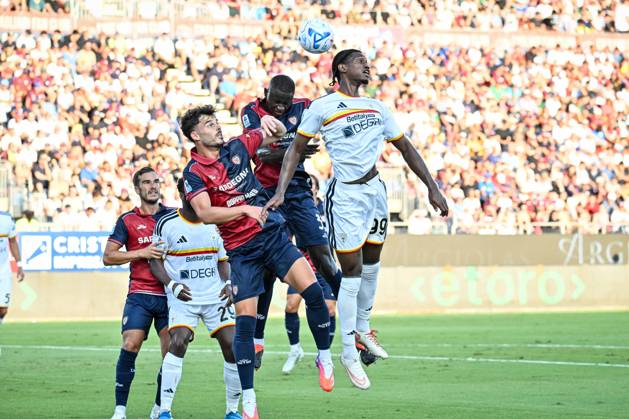 IPA88246635 - Paul Mendy of Cagliari Calcio during the Cagliari Calcio vs. US Lecce Italian Serie A soccer match in Cagliari, Italy, on September 7, 2026 Copyright: xLuigixCanu IPAxSportx xx IPA88246635