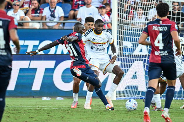 IPA88246646 - Paul Mendy of Cagliari Calcio during the Cagliari Calcio vs. US Lecce Italian Serie A soccer match in Cagliari, Italy, on September 7, 2026 Copyright: xLuigixCanu IPAxSportx xx IPA88246646