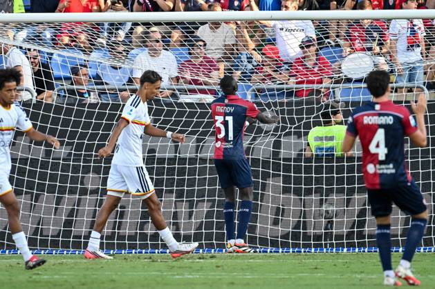IPA88246653 - Paul Mendy of Cagliari Calcio during the Cagliari Calcio vs. US Lecce Italian Serie A soccer match in Cagliari, Italy, on September 7, 2026 Copyright: xLuigixCanu IPAxSportx xx IPA88246653